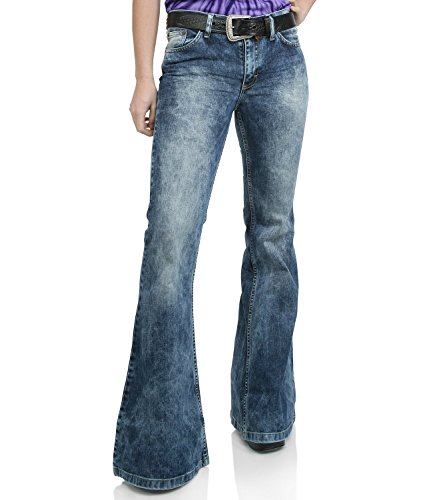 Damen Jeansschlaghose Star Random 40/32 von Comycom