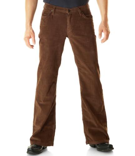 Herren Cord Bootcut Hose braun W34/L30 Herren Cord Bootcut Hose braun W34/L30 von Comycom