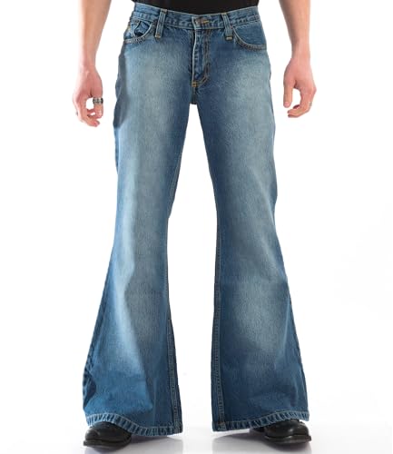 Comycom Jeans Schlaghose Star Used Washed Reloaded 32/34 von Comycom