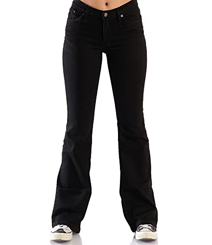 Jeans mit Bootcut Schlag Star Cut Black Jeans mit Bootcut Schlag Star Cut Black von Comycom