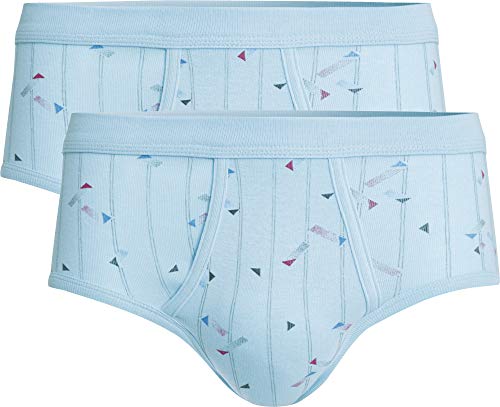 con-ta Herren-Slip 2er-Pack blau Größe 7 von con-ta