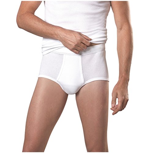 Conta Herren Slip Doppelripp 5er Pack Größe 10 (4XL) von con-ta