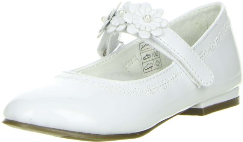 ConWay Konfirmations Ballerina Lackoptik weiß Groesse-29 von ConWay