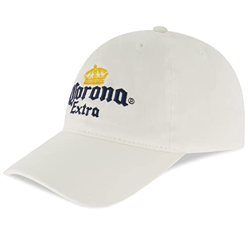 Concept One Unisex-Erwachsene Corona Extra Dad Hut, Baumwolle Baseball Cap mit gesticktem Logo, verstellbare Baseballmütze Baseballkappe, Weiss/opulenter Garten, Einheitsgröße Concept One Unisex-Erwachsene Corona Extra Dad Hut, Baumwolle Baseball Cap mit gesticktem Logo, verstellbare Baseballmütze Baseballkappe, Weiss/opulenter Garten, Einheitsgröße von Concept One
