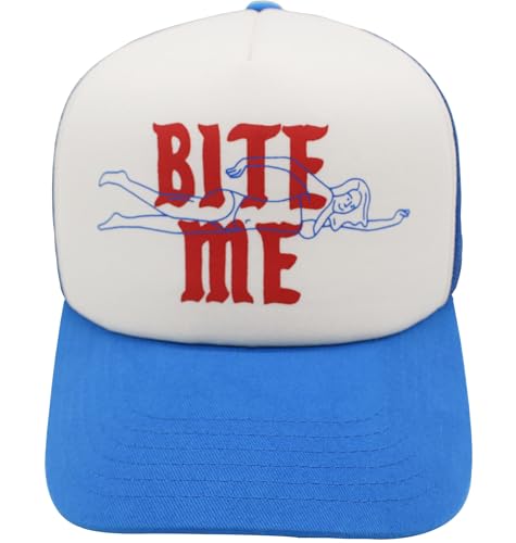 Concept One Unisex-Erwachsene Jaws Trucker Hat, Adult Cotton Baseball Cap with Curved Brim Baseballkappe, Cream, Einheitsgre von Concept One
