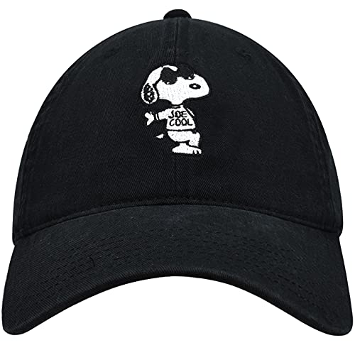 Concept One Unisex-Erwachsene Peanuts Snoopy Baseballkappe mit gebogener Krempe Dad Hat, Joe Cool, Einheitsgre von Concept One