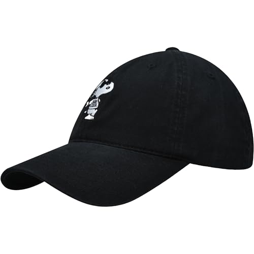 Concept One Unisex-Erwachsene Peanuts Snoopy Baseballkappe mit Gebogener Krempe Dad Hat, Joe Cool, Einheitsgre von Concept One