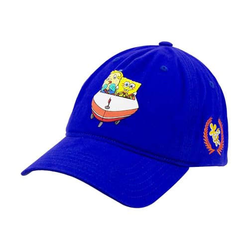 Concept One Unisex-Erwachsene Spongebob Squarepants Dad Hat, Mrs Puff Driving School Adjustable Baseball Cap with Curved Brim Baseballkappe, Blau, Einheitsgre von Concept One