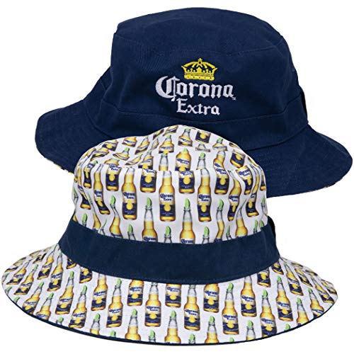 Corona Extra Logo Wende-Fischerhut, Größe S/M, Gelb, gelb, S/M von Concept One