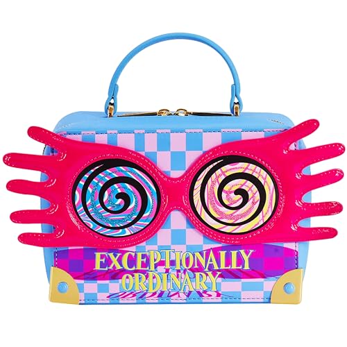 Fred Segal Harry Potter Crossbody Bag Damen Luna Brille Abstrakte Mini Verstellbare Umhängetasche Multi, Mehrfarbig/Meereswellen (Ocean Tides) von Concept One