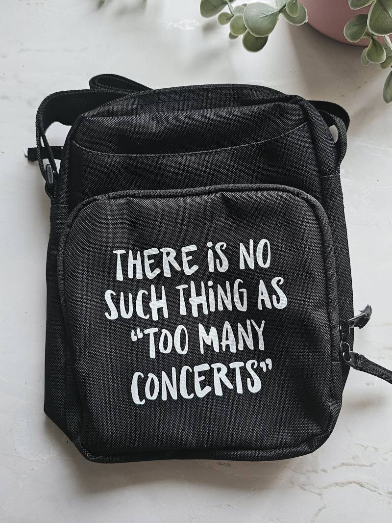 No Such Thing As Too Many Concerts Konzerttasche | Medium 16 X 23 7 cm von ConcertMinds