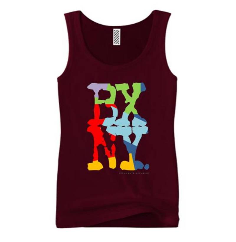 Damen Hip Hop/Graffiti Mode Tank Tops, "Kolor' Bxny | Bronx, New York Grafik | Größe Sm-3x von ConcreteRepublicNYC