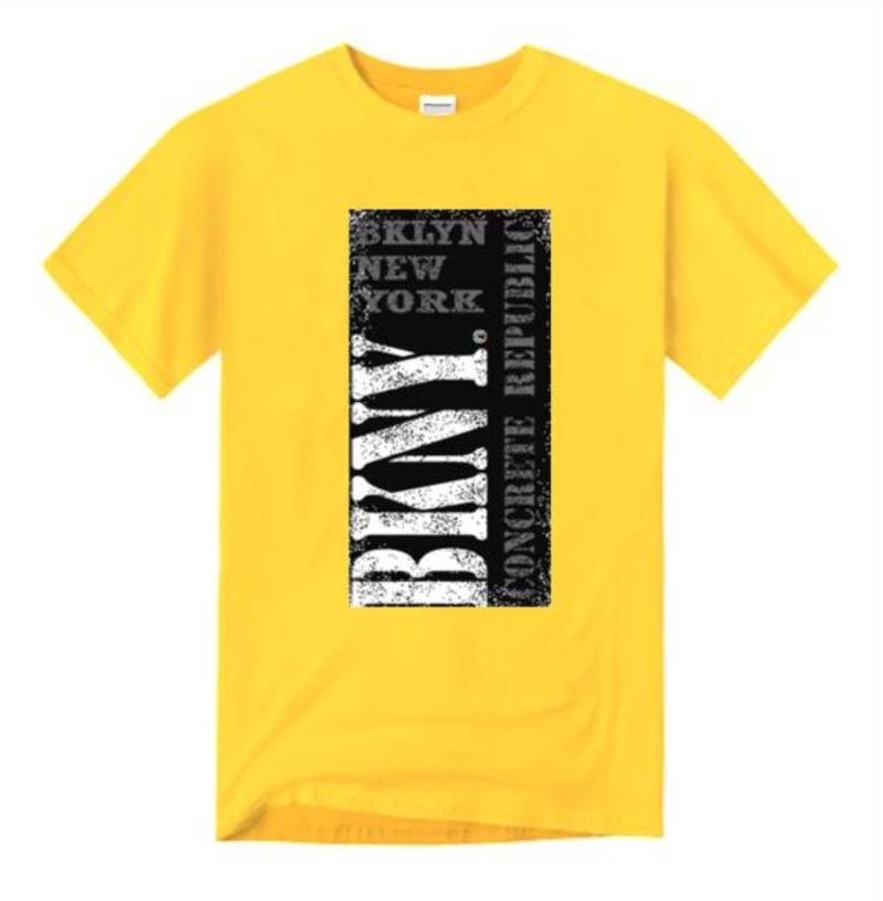 Herren Bkny | Brooklyn, New York "Black Out' Graffiti-stil Grafik | Größen Sm-4xl von ConcreteRepublicNYC