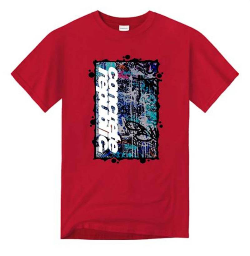 Herren Graffiti/Hip-Hop-T-Shirt, "Burner' Graffiti-Grafik | Größen Sm-4xl von ConcreteRepublicNYC