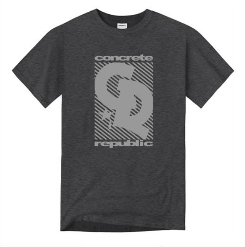 Herren Skateboarder/Graffiti-T-Shirt, "Blitz' Skateboarder Stil Logo-Grafik | Größen Sm-4xl von ConcreteRepublicNYC