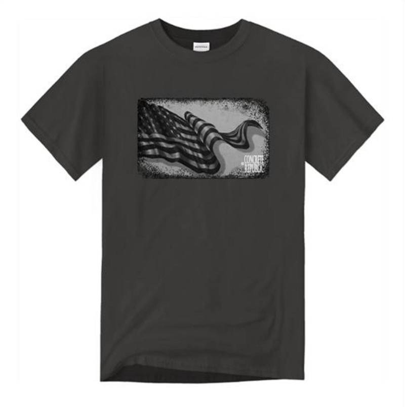Mens American Flag Tshirt " Resilience Grafik | Größen Sm-4xl von ConcreteRepublicNYC