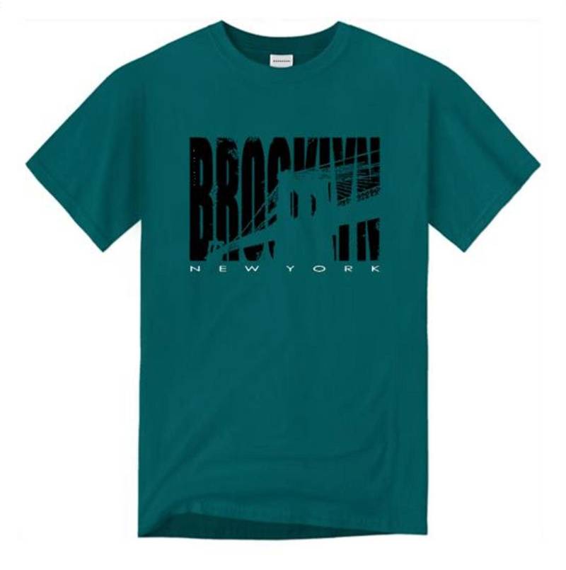 Mens Brooklyn Nyc Grafik Crew Hals T-Shirt "Inside Job' Silhouette Stil | Größen Sm-4x von ConcreteRepublicNYC