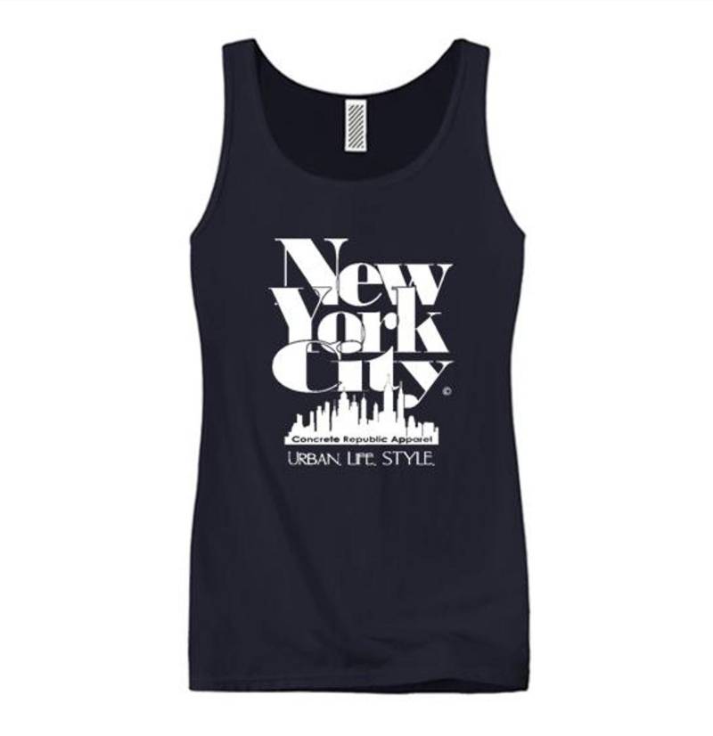 Women Es New York City " Grand Royal Grafiktank Tops-Modern, Stylisch, Schlank | Größen Sm-3x von ConcreteRepublicNYC