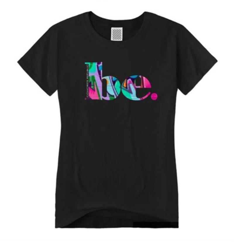 Womens "Be" Inspirierende Grafik T-Shirts | Größen Sm-4x von ConcreteRepublicNYC