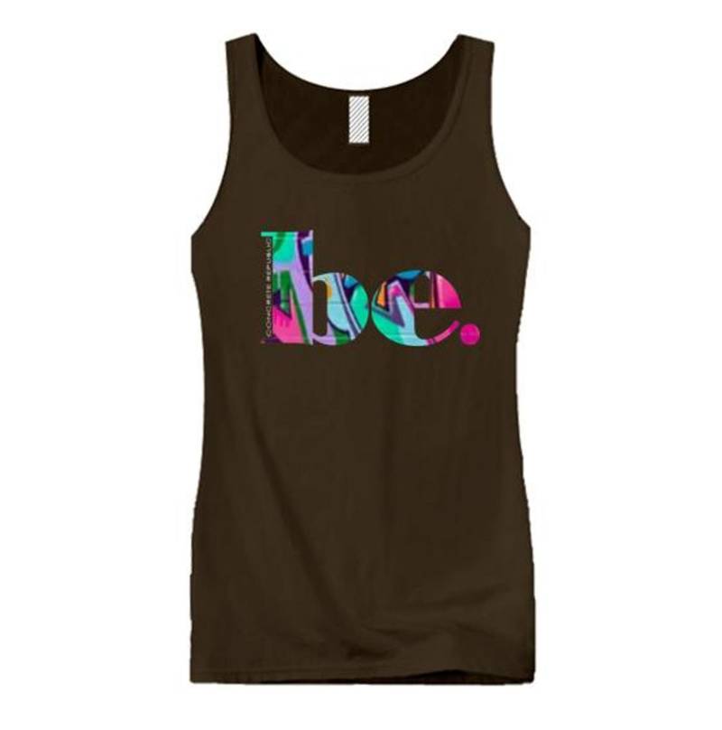 Womens "Be" Inspirierende Grafik Tank Tops | Größen Sm-3x von ConcreteRepublicNYC