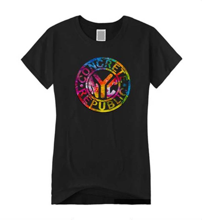 Womens Graffiti/Hip Hop Inspirierte Crew-Nacken-T-Shirt " Subway Token Grafisch Sortierte Farben | Größen Sm-4x von ConcreteRepublicNYC