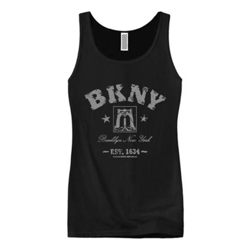 Womens Retro " Da Bridge Bkny | Brooklyn, New York Vintage Style Graphic Tank Tops-Urban, Trendy | Größen Sm-3x von ConcreteRepublicNYC
