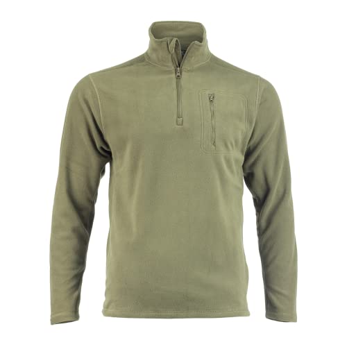 Condor 1/4 Zip Fleece Pullover Oliv Drab Größe L von Condor