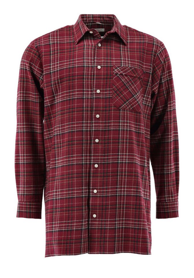 Condor Flanellhemd Tuowam Langarmhemd mit aufgesetzter Brusttasche von Condor