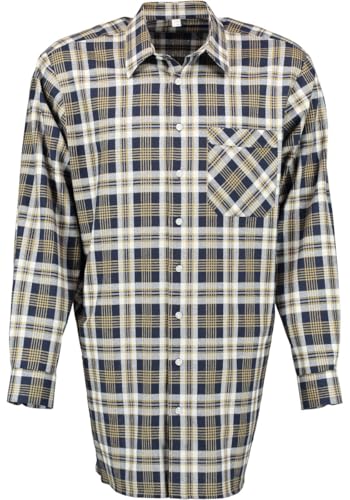 Condor Herren Hemd Arbeitshemd Workwear Langarm mit Liegekragen Sorleto, Größe:43/44, Farbe:Hellbraun von Condor