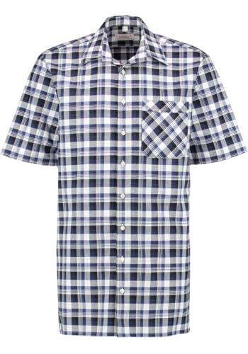 Condor Herren Hemd Kurzarm Arbeitshemd Workwear mit Liegekragen Kegsi, Größe:43/44, Farbe:Marine von Condor