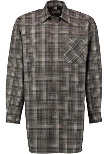 Condor Herren Hemd Langarm Arbeitshemd Workwear mit Liegekragen Cholut, Größe:43/44, Farbe:schwarz von Condor