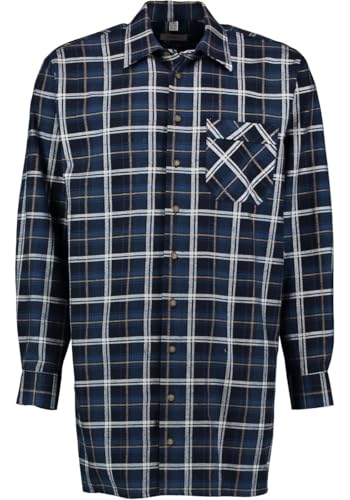 Condor Herren Hemd Langarm Arbeitshemd Workwear mit Liegekragen Enobea, Größe:41/42, Farbe:Jeans von Condor