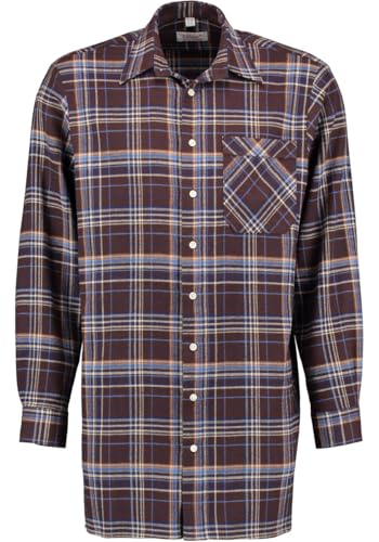 Condor Herren Hemd Langarm Arbeitshemd Workwear mit Liegekragen Sluve, Größe:49/50, Farbe:Hellbraun von Condor