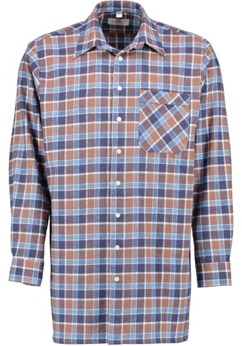 Condor Herren Hemd Langarm Arbeitshemd Workwear mit Liegekragen Sqobi, Größe:45/46, Farbe:Hellbraun von Condor