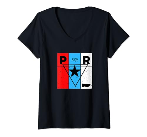 Damen P FKN R T-Shirt mit V-Ausschnitt Damen P FKN R T-Shirt mit V-Ausschnitt von Conejo Lovers