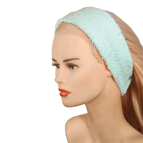 Confeccion Turban Frottee Klettverschluss Blau Baumwolle 21 g von Confeccion
