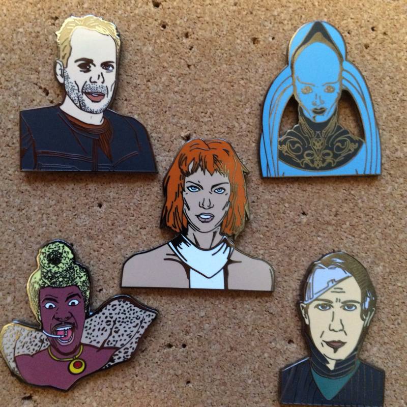Fünftes Element Pin(S Fünftes Element Pin(S von ConfettiCornerStore