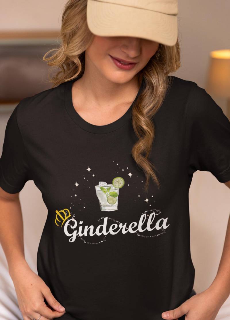 T-Shirt Ginderella - Lustiges Kostüm Für Karneval Fasching & Jga Party von Confitti