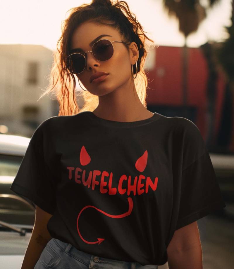 T-Shirt Teufelchen Kostüm - Teufel Last-Minute-Kostüm Für Karneval & Fasching T-Shirt Teufelchen Kostüm - Teufel Last-Minute-Kostüm Für Karneval & Fasching von Confitti