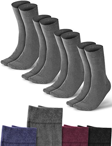 Conford 4 Paar Business Socken Herren und Damen – Bio Baumwolle von Conford