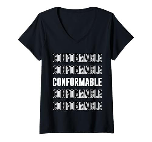 Damen Anpassungsfähig T-Shirt mit V-Ausschnitt Damen Anpassungsfähig T-Shirt mit V-Ausschnitt von Conformable Apparel