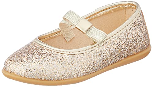 Conguitos Baby-Mädchen Olimpo Flacher Slipper, Platinfarben, 24 EU von Conguitos