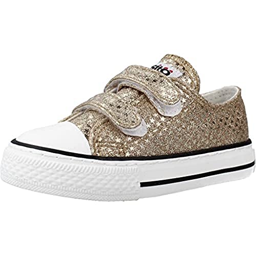 Conguitos Jungen Mädchen Azalea Sneaker, Platinfarben, 29 EU von Conguitos