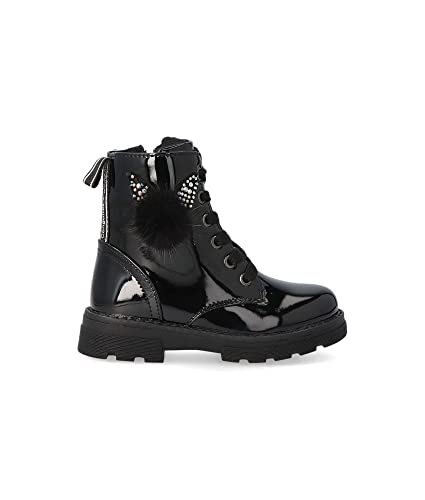 Conguitos Jungen Mädchen Winterstiefel Bootsschuh, Schwarz, 25 EU von Conguitos