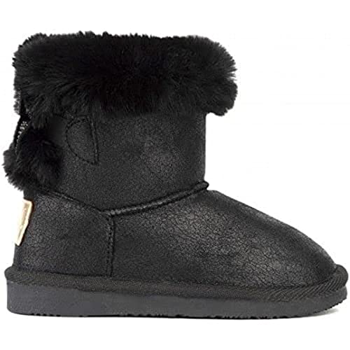 Conguitos Jungen Mädchen Winterstiefel Bootsschuh, Schwarz, 29 EU von Conguitos