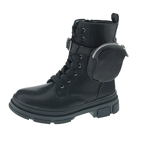 Conguitos Jungen Mädchen Winterstiefel Bootsschuh, Schwarz, 30 EU von Conguitos