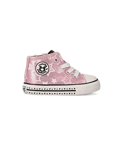 Conguitos Jungen Unisex Kinder Metallic, Sterne, Rosa Sneaker, 22 EU von Conguitos