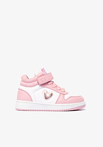 Conguitos Jungen Unisex Kinder Napa Pink-Weiß Sneaker, Rosa, 27 EU von Conguitos