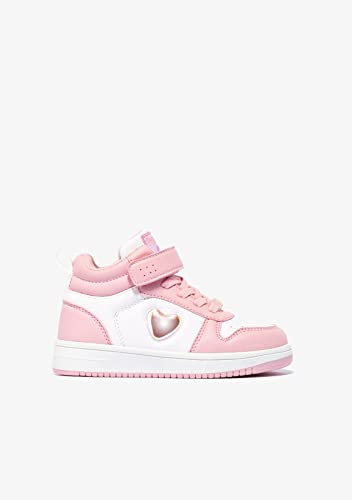 Conguitos Jungen Unisex Kinder Napa Pink-Weiß Sneaker, Rosa, 28 EU Conguitos Jungen Unisex Kinder Napa Pink-Weiß Sneaker, Rosa, 28 EU von Conguitos