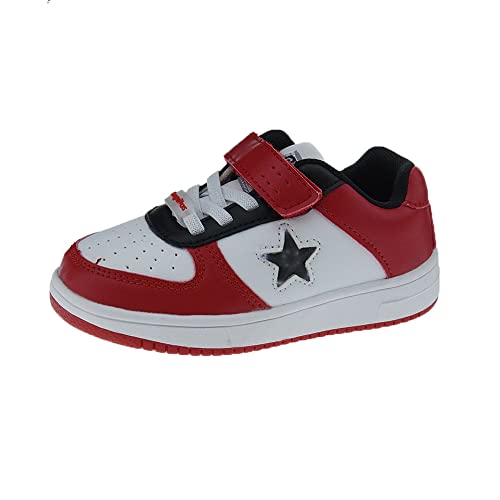 Conguitos Jungen Unisex Kinder Napa Rot/Weiß Sneaker, 32 EU von Conguitos